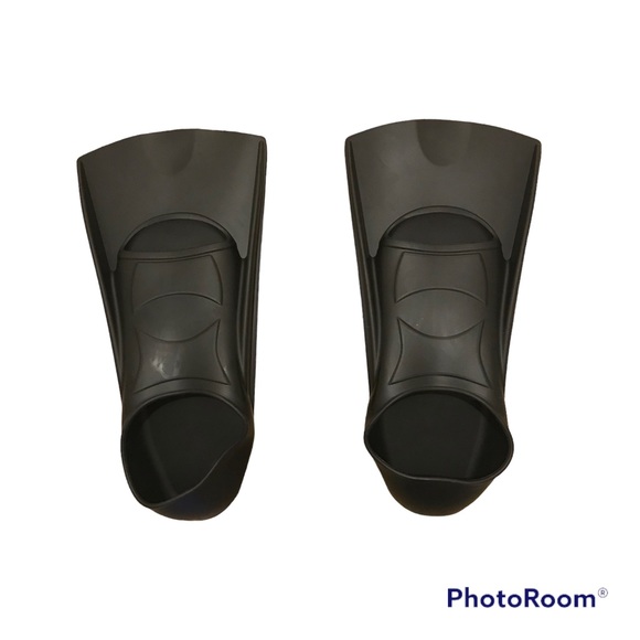 Gintenco Swim Fins Kids Swim Training Fins Size XS Kids 12.5-1 Black New - Picture 2 of 7